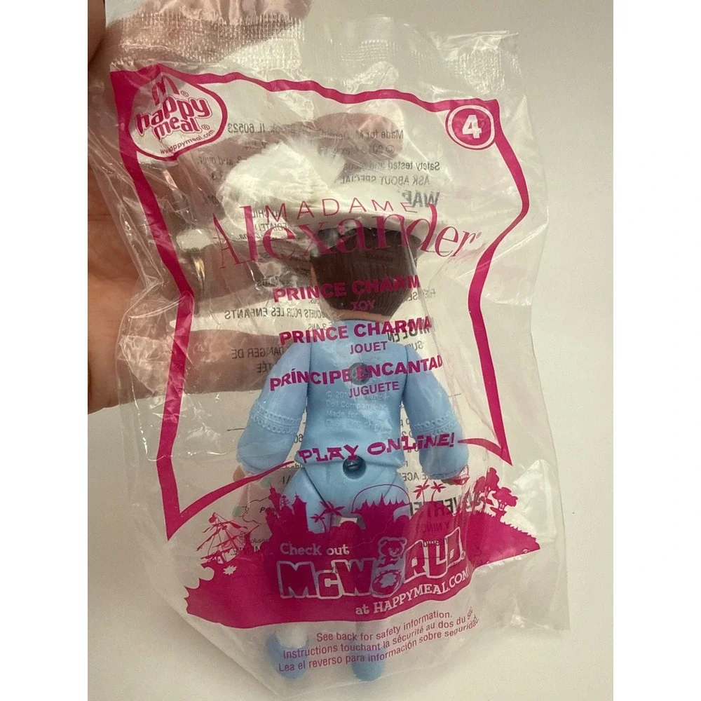 McDonalds Happy Meal Madame Alexander Prince Charming Doll 2010 Sealed Toy #4